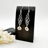 Silver Loop 9 mm Bullet Earrings Bullet Jewelry For Women Pistol Gifts