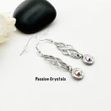 Silver Loop 9 mm Bullet Earrings Bullet Jewelry For Women Pistol Gifts