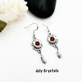 Dainty 9mm Bullet Earrings For Women Ammo Jewelry