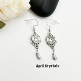 Dainty 9mm Bullet Earrings For Women Ammo Jewelry
