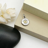 Ammo Custom Bullet Bracelet Birthstone Charm