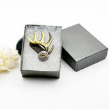 Ammo Bullet 30-06 Brass Antler Hat Clip Hunting Gifts