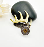 Ammo Bullet 30-06 Brass Antler Hat Clip Hunting Gifts