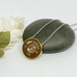 Men Or Womens Shotgun Shell 12 Gauge Necklace Unique Handmade Gifts