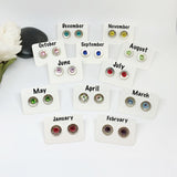 Women’s Bullet Studs 9 mm Earrings