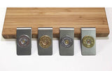 Mens 12 Gauge Shotgun Shell Money Clip Stainless Steel