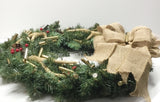 Ammo Bullet Deer Antler Wreath