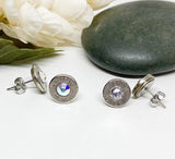 Women’s Bullet Studs 9 mm Earrings