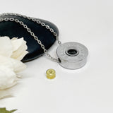 12 Gauge Shotgun Shell Urn Necklace, Cremation Jewelry , Keepsake Pet Memorial Pendant Engraving Available