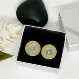 Shotgun Shell 20 Gauge Stud Birthstone Earring