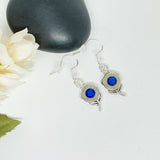 Womens Bullet 223 Flower Stud Earrings In Brass Or Nickel Genuine Swarovski Crystals