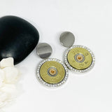 Shotgun Shell 20 Gauge Birthstone Studs