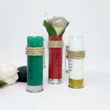 12 Gauge Shotgun Shell Boutonnière No Flower With Pin & Twine Wrapping