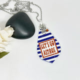 Womens Houston Diamond Shape Faux Leather Earrings