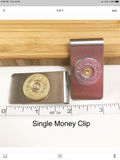Mens 12 Gauge Shotgun Shell Money Clip Stainless Steel