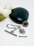Mens Bullet Tie Tack Lapel Pin