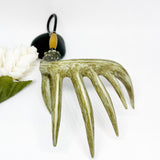 Bullet Faux Deer Antler Rearview Mirror Hanger, Hunting Gift
