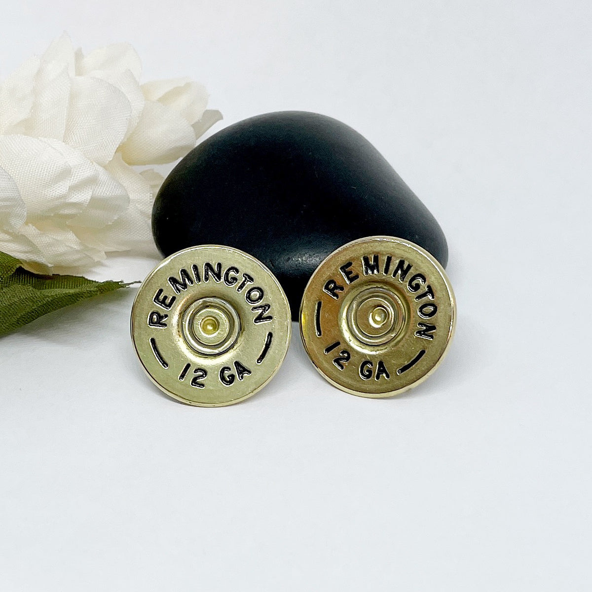 REAL 20 Gauge Shotgun Tie Tack Hat Pin Nickel / Brass – Bullet
