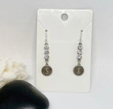Dainty Bullet 9 mm Earrings