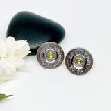 Womens Shotgun Shell 12 Gauge Birthstone Ammo Jewelry Gift Set