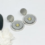Shotgun Shell 20 Gauge Birthstone Studs