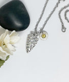 Mens Arrowhead Silver Bullet Necklace Ammo Jewelry Gift For Him