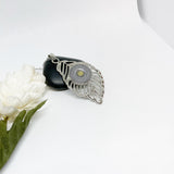 Leaf 20 Gauge Shotgun Shell Necklace Crystals Option (Ships Free 1-3 Days)