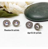 Women’s Bullet Studs 9 mm Earrings