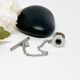 Mens Bullet Tie Tack Lapel Pin