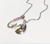 Bling Fishing Lure Necklace