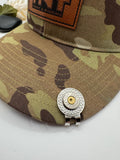 Custom Ammo Bullet Hat Clip Hunting Gift Cowboy Hat Trucker Jewelry