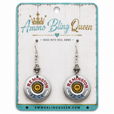 Patriotic 12 Gauge Shotgun Shell Earrings Celebrate 250 Years