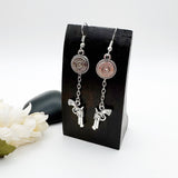 Women’s 9 mm Bullet Gun Charm Earrings Ammo Gifts