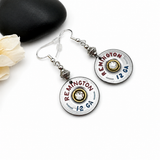 Patriotic 12 Gauge Shotgun Shell Earrings Celebrate 250 Years