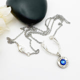 Antler Horn Birthstone Bullet Necklace Ammo Jewelry Gifts