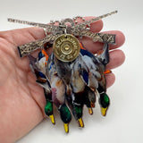 Shotgun Shell Camo Duck Rearview Mirror Hanger, Duck Hunting Gift  Auto Accessories