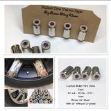Custom Bullet Tire Valve Stems Caps