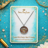 Shotgun Shell 12 Gauge Birthstone Necklace