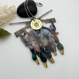 Shotgun Shell Camo Duck Rearview Mirror Hanger, Duck Hunting Gift  Auto Accessories
