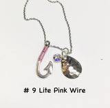 Bling Fishing Lure Necklace