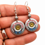 Patriotic 12 Gauge Shotgun Shell Earrings Celebrate 250 Years