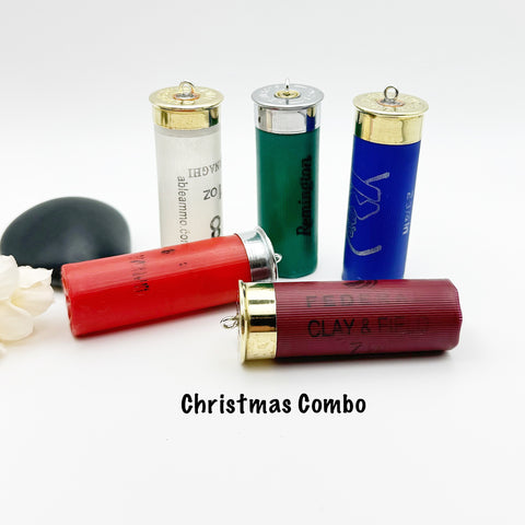 12 Gauge Shotgun Shell Christmas Tree Ornaments