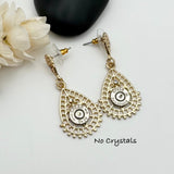 Womens Gold Stud Bullet 9 mm Birthstone Dangle Earrings Ammo Jewelry Gift