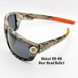 Men Or Women’s Custom Ammo Camo Sunglasses Unique Cool Hunting Gifts Cycling Skiing