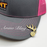 Ammo Bullet 30-06 Brass Antler Hat Clip Hunting Gifts