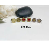 9 mm Bullet Stud Earrings Bullet Jewelry Ammo Jewelry