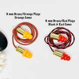 Bullet 9 mm Paracord Ear Plugs Made From Once Fired Bullets Hunting Gifts For Men & Women
