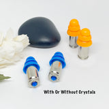 Bullet Ear Plugs Made From Once Fired Bullets Multi Color Options